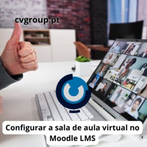 Configurar a sala de aula virtual no Moodle LMS